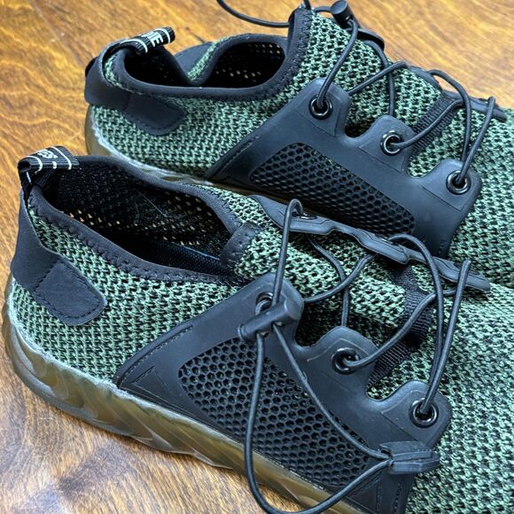 Adidas Shoes Mens Size 13 Green Mesh Low‎ Top Sneakers Die Weltmarke Steel Toe main image 6